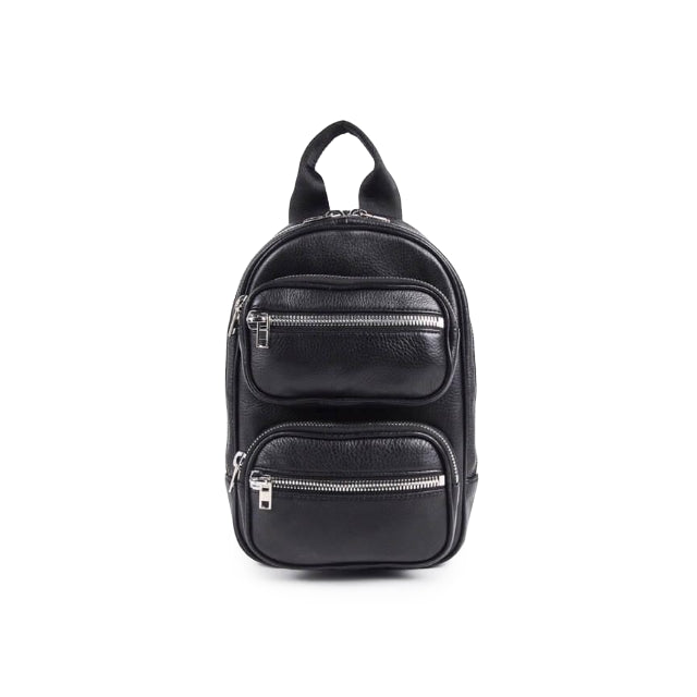 Mini Commuter Luxury Backpack In Leather