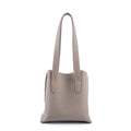 Grey Top Grain Cow Leather Mini Tote Handbag | Shoulder Handbag | Bucket Handbag | Crossbody Bag Handbag | Hobo Handbag