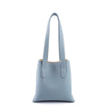 Blue Top Grain Cow Leather Mini Tote Handbag | Shoulder Handbag | Bucket Handbag | Crossbody Bag Handbag | Hobo Handbag