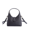 Baguette Crossbody Bag Hobo Handbag | Top Handle Handbag | Curved Shoulder Handbag In Leather
