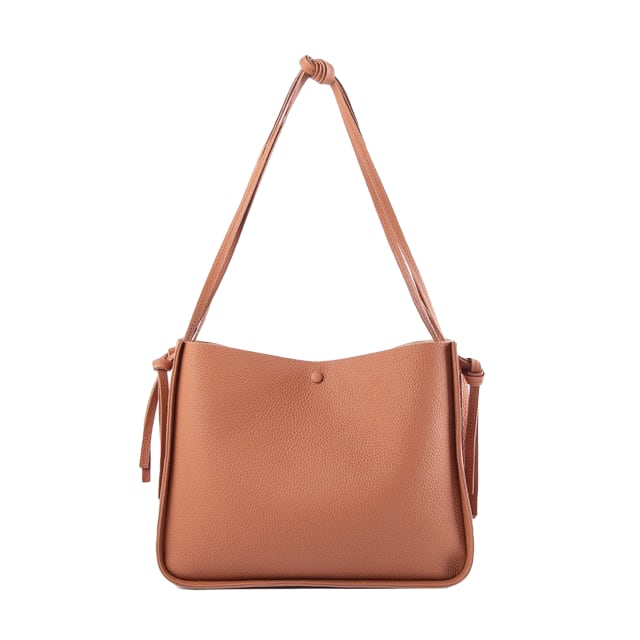 Brown Top Grain Cow Leather One Shoulder Tote Handbag | Handbag | Shoulder Handbag