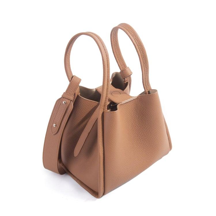 Brown Handmade Vegetable Basket Square Handbag | Crossbody Bag Handbag | Handbag